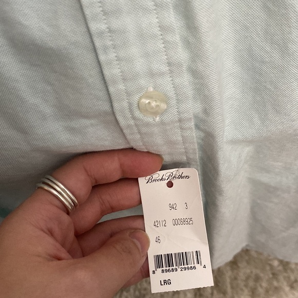 NWT Brooks Brother Cotton Shirt - Picture 4 of 4